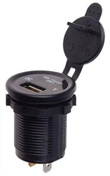 Зарядное устройство автомобильное USB 5V 2,1A 12-24V врезное в планку (70292-0f14e) Зарядное устройство автомобильное USB 5V 2,1A 12-24V врезное в планку (70292-0f14e)