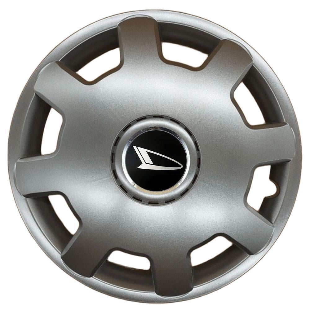 Колпаки SJS 105 с логотипом Daihatsu 4 шт. R13 Серебряный (2789080591)