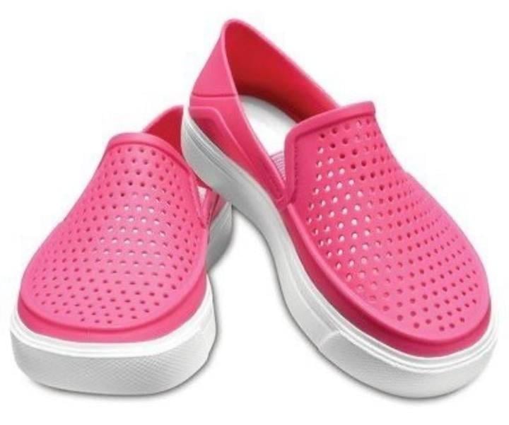 Сліпони для дівчинки Crocs CitiLane Roka Pink р. 25/26 Рожевий (26008)