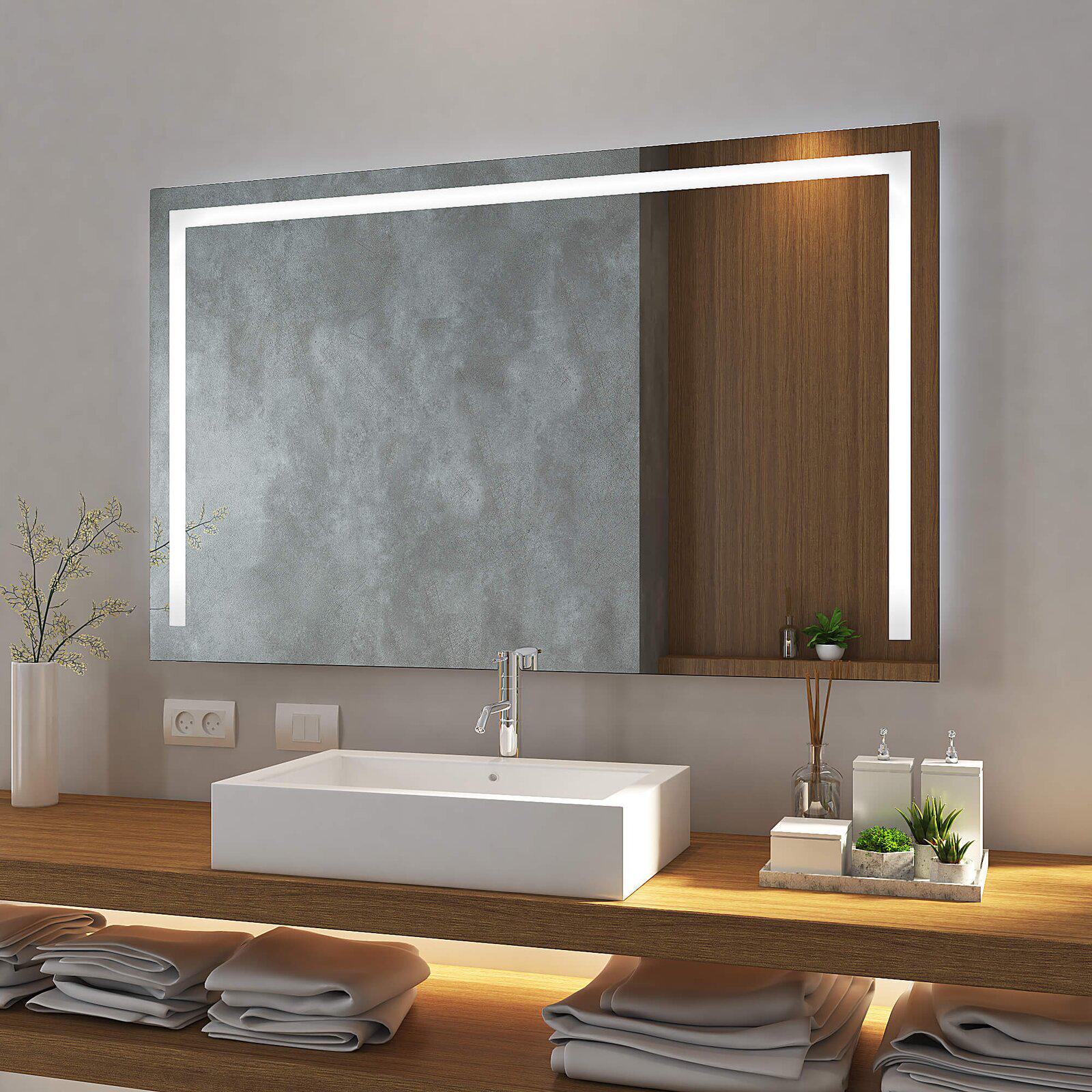 Зеркало Dim Dzerkal VEGO с LED-подсветкой 50х70 см (7221)