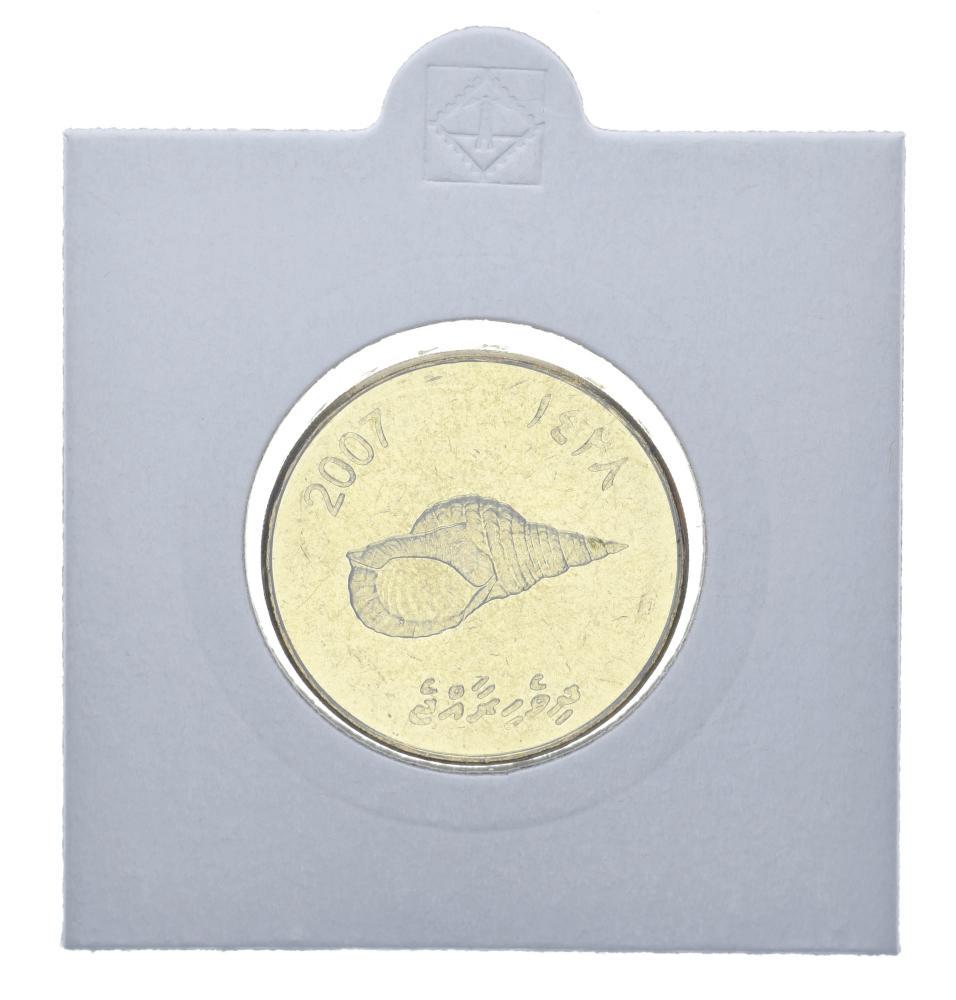 Коллекционная монета Мальдивы 2 руфии 2007 AU-UNC (KM#88)