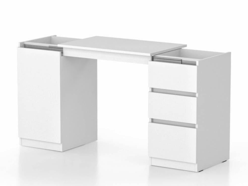 Стіл-комод трансформер Knap Frenzy World 143,2х45х75 см Білий (S202002201) - фото 1