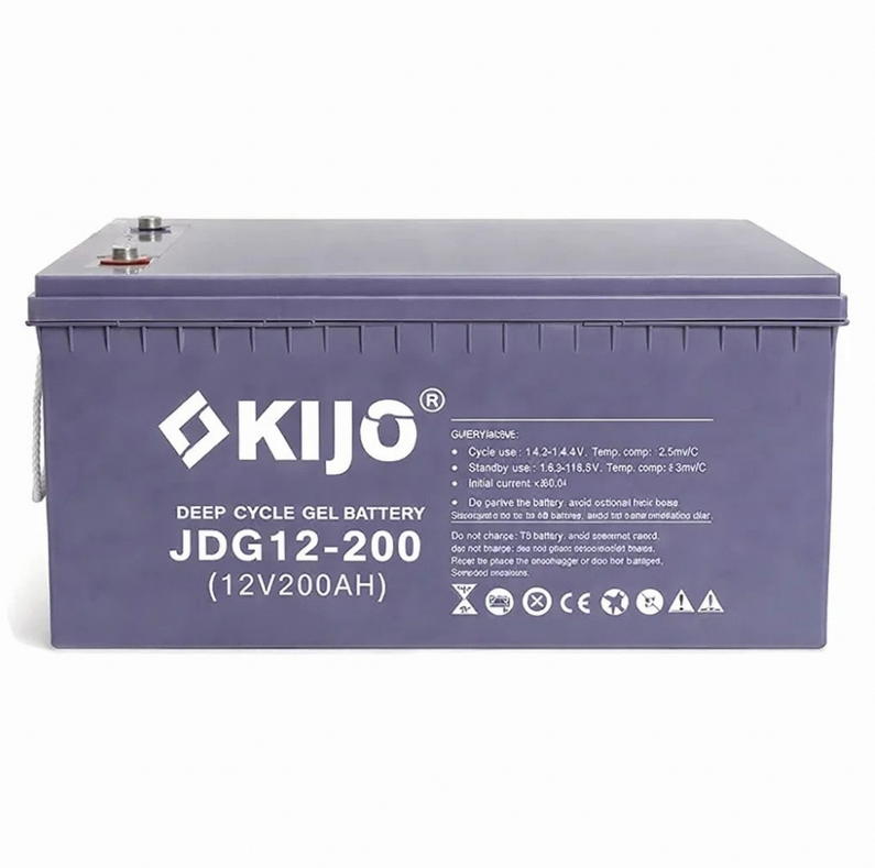 Батарея акумуляторна Kijo JPC GEL гелева 12V/200 Ah для резервного живлення (32310098) Батарея акумуляторна Kijo JPC GEL гелева 12V/200 Ah для резервного живлення (32310098)