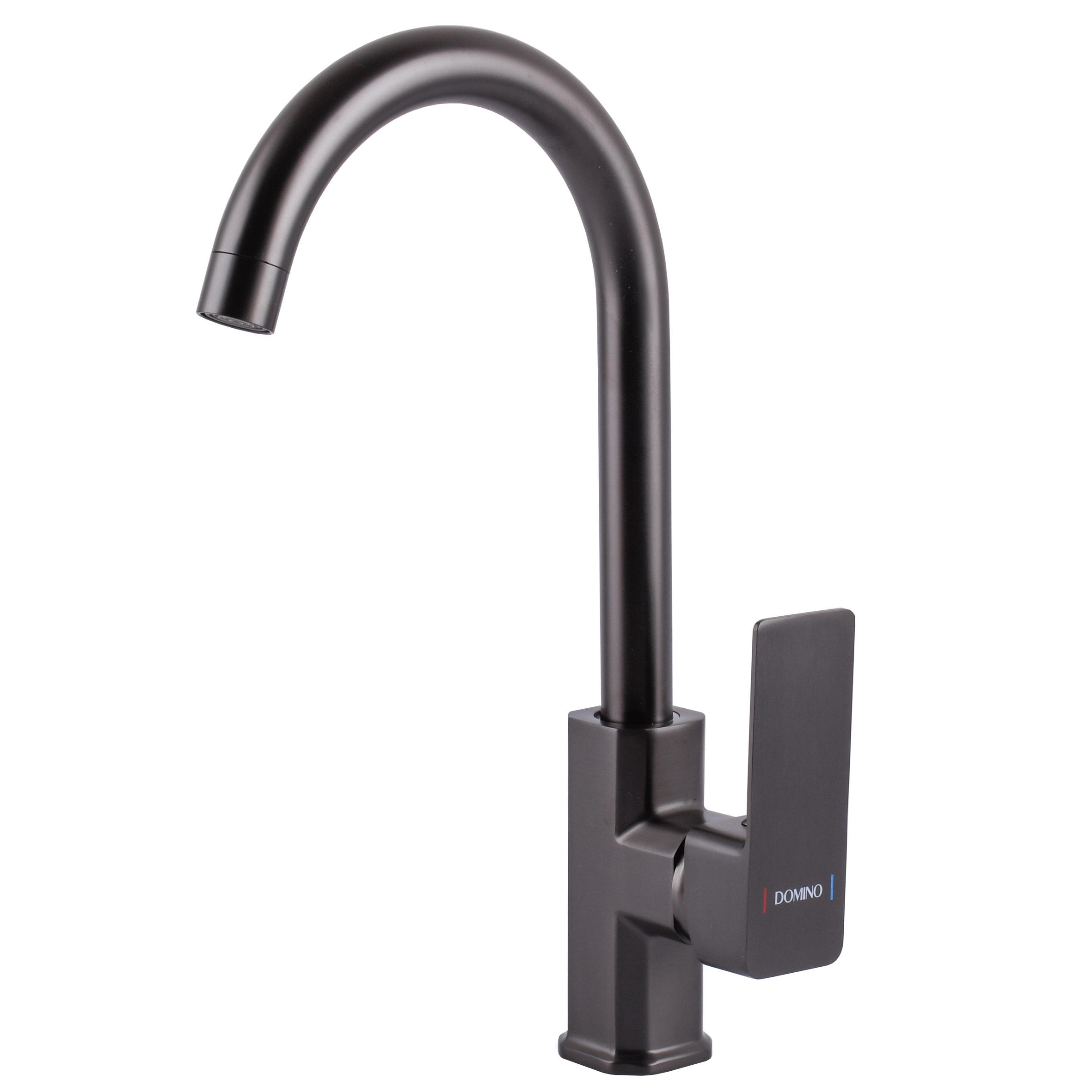 Смеситель для кухни DOMINO Malibu DMM-203L-GP 000028453 однорычажный Графитовый (231727)