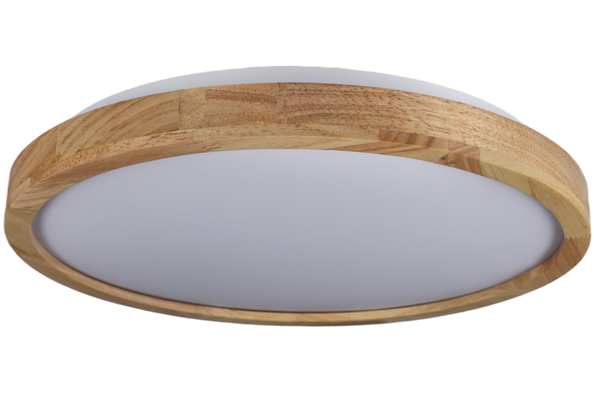 Потолочный светильник WOOD матовый 60W 3000К-6500К с ДК 375х60 мм Акация (1559)