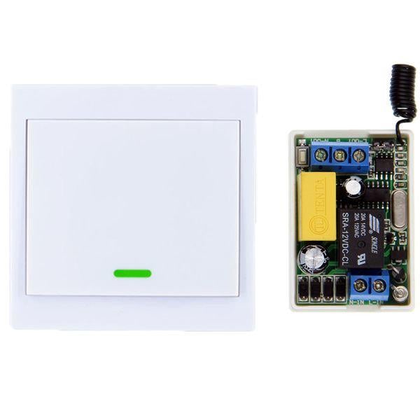 Вимикач на 220В з пультом керування у вигляді настінного кнопкового вимикача - фото 1 Вимикач на 220В з пультом керування у вигляді настінного кнопкового вимикача - фото 1