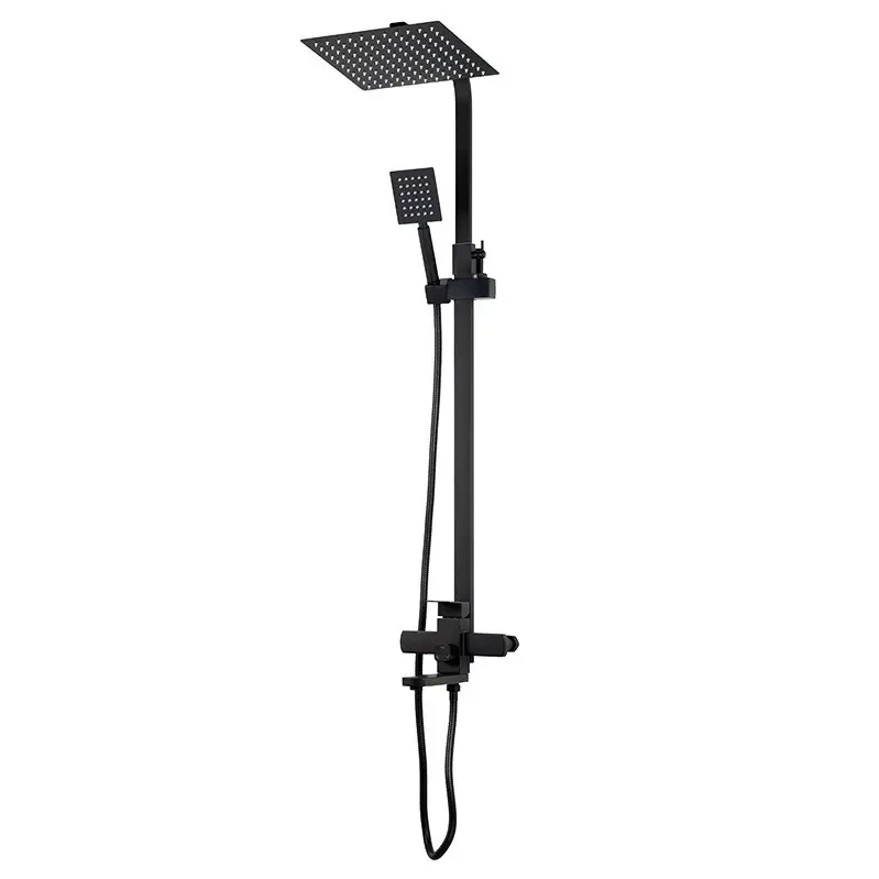 Душова колона Mixxus KUB-007-J із змішувачем із нержавіючої сталі Black