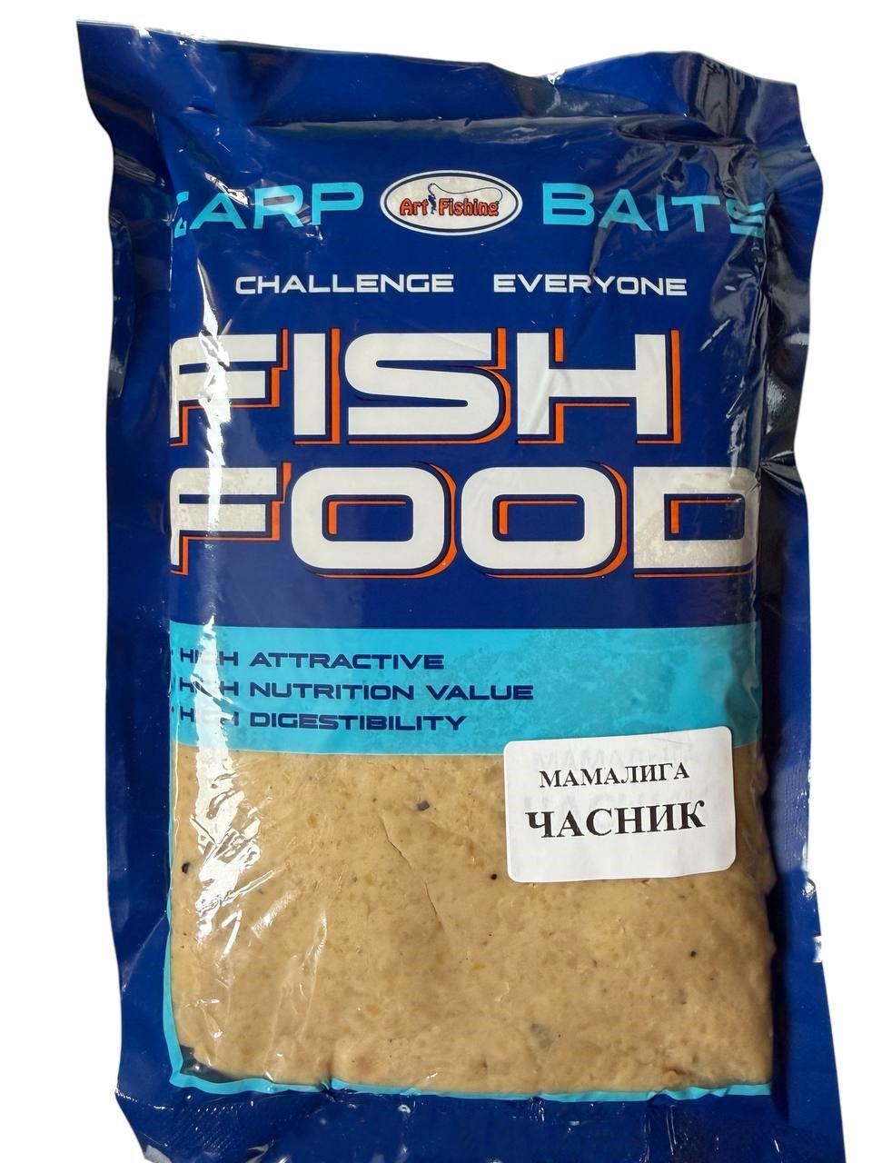 Мамалыга Art Fishing вкус Чеснок 500 г готовая рыболовная насадка и прикормка Мамалыга Art Fishing вкус Чеснок 500 г готовая рыболовная насадка и прикормка