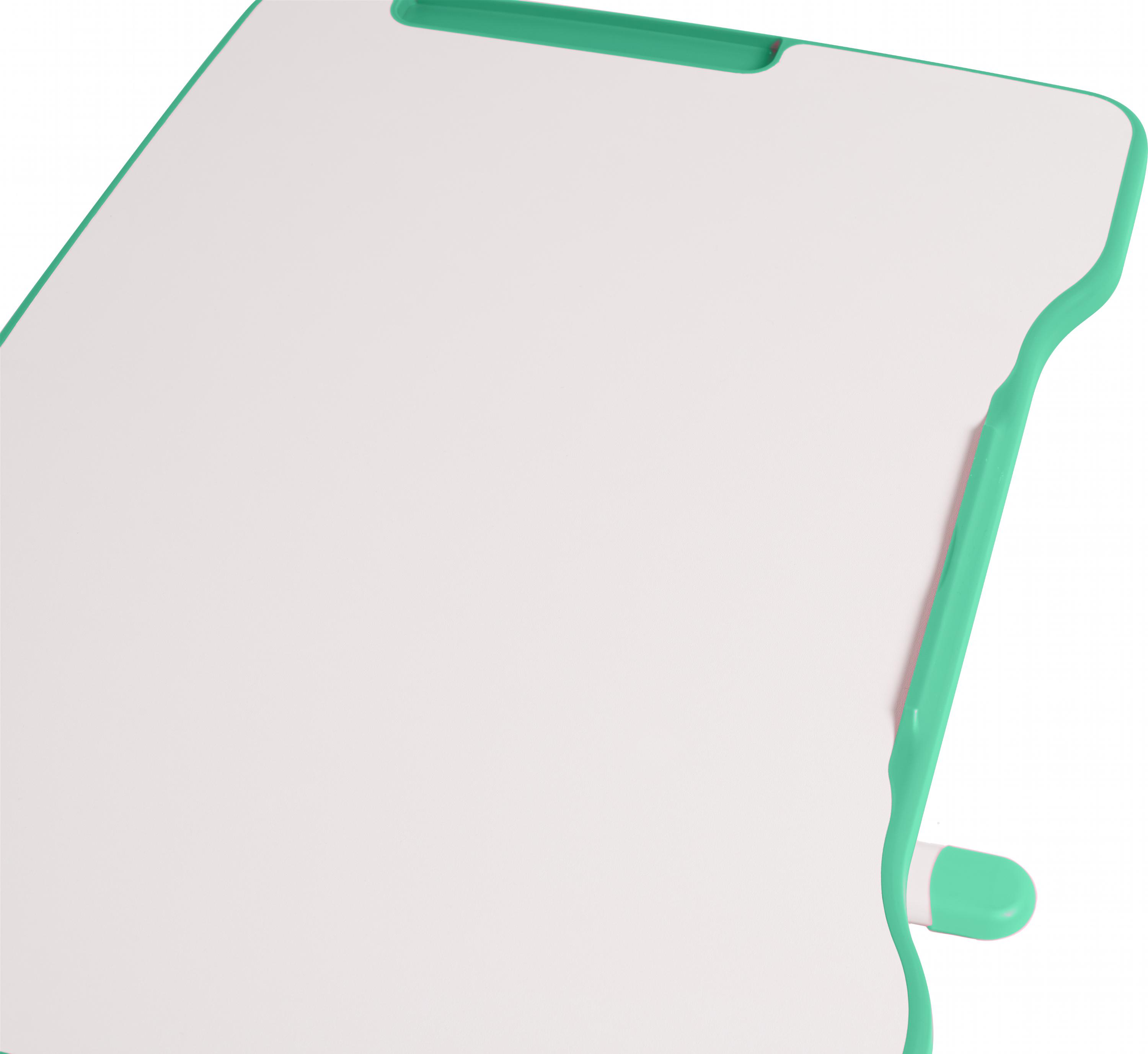 Комплект FunDesk Omino школьная парта/стул с настольной лампой Green (3866333) - фото 8 Комплект FunDesk Omino школьная парта/стул с настольной лампой Green (3866333) - фото 8