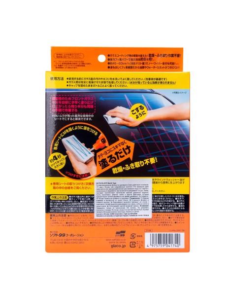 Антидощ Soft99 Glaco Quick Type гідрофобне покриття для скла 50 мл - фото 3 Антидощ Soft99 Glaco Quick Type гідрофобне покриття для скла 50 мл - фото 3