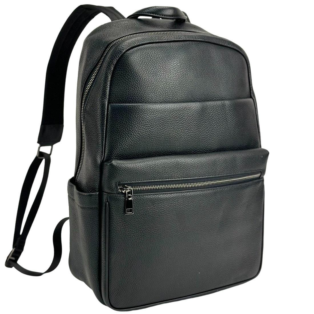 Городской рюкзак мужской Royal Bag A25F-131419-145A кожаный Черный (7980) Городской рюкзак мужской Royal Bag A25F-131419-145A кожаный Черный (7980)