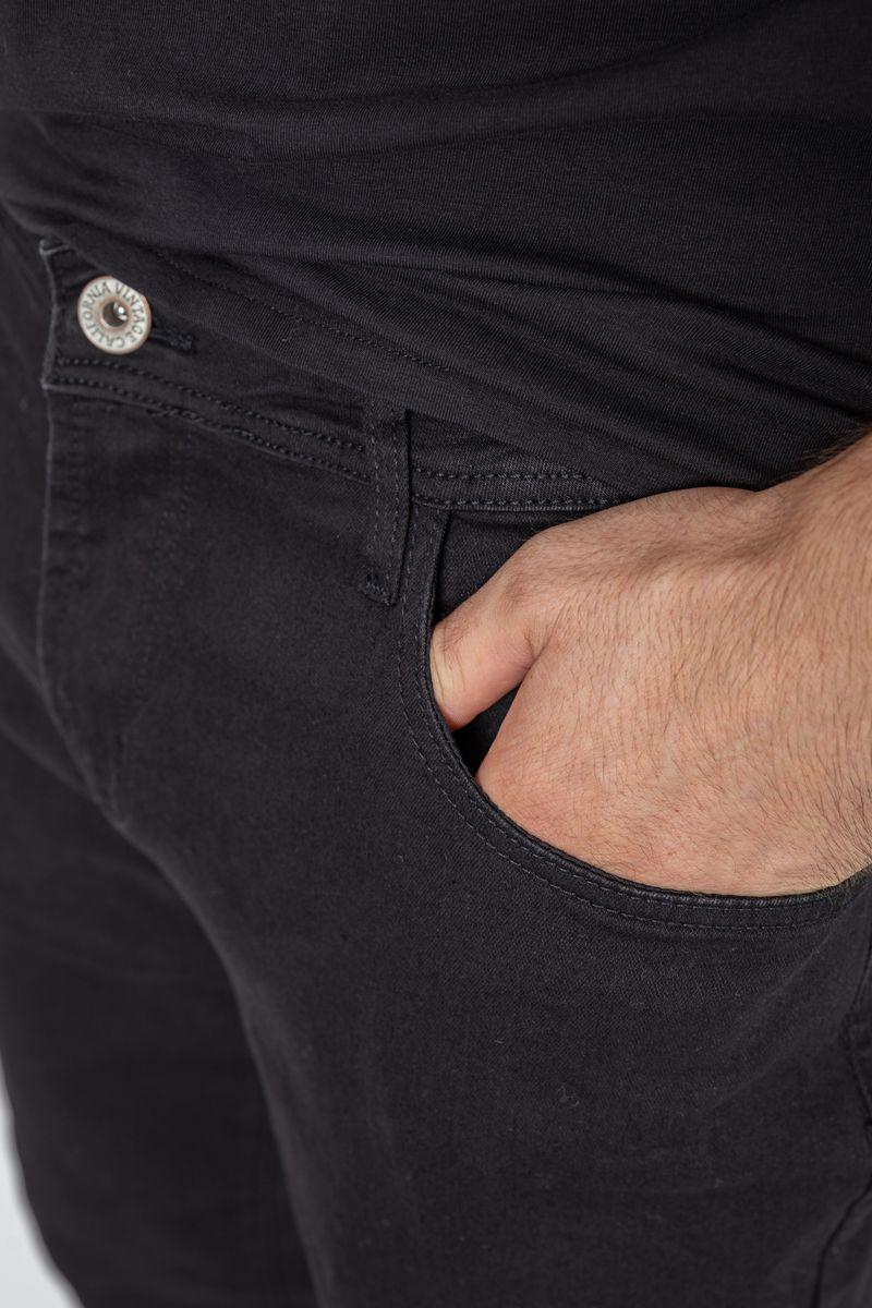 Джинсы мужские средней посадки Ager р. 32 Черный (244R8344) - фото 5