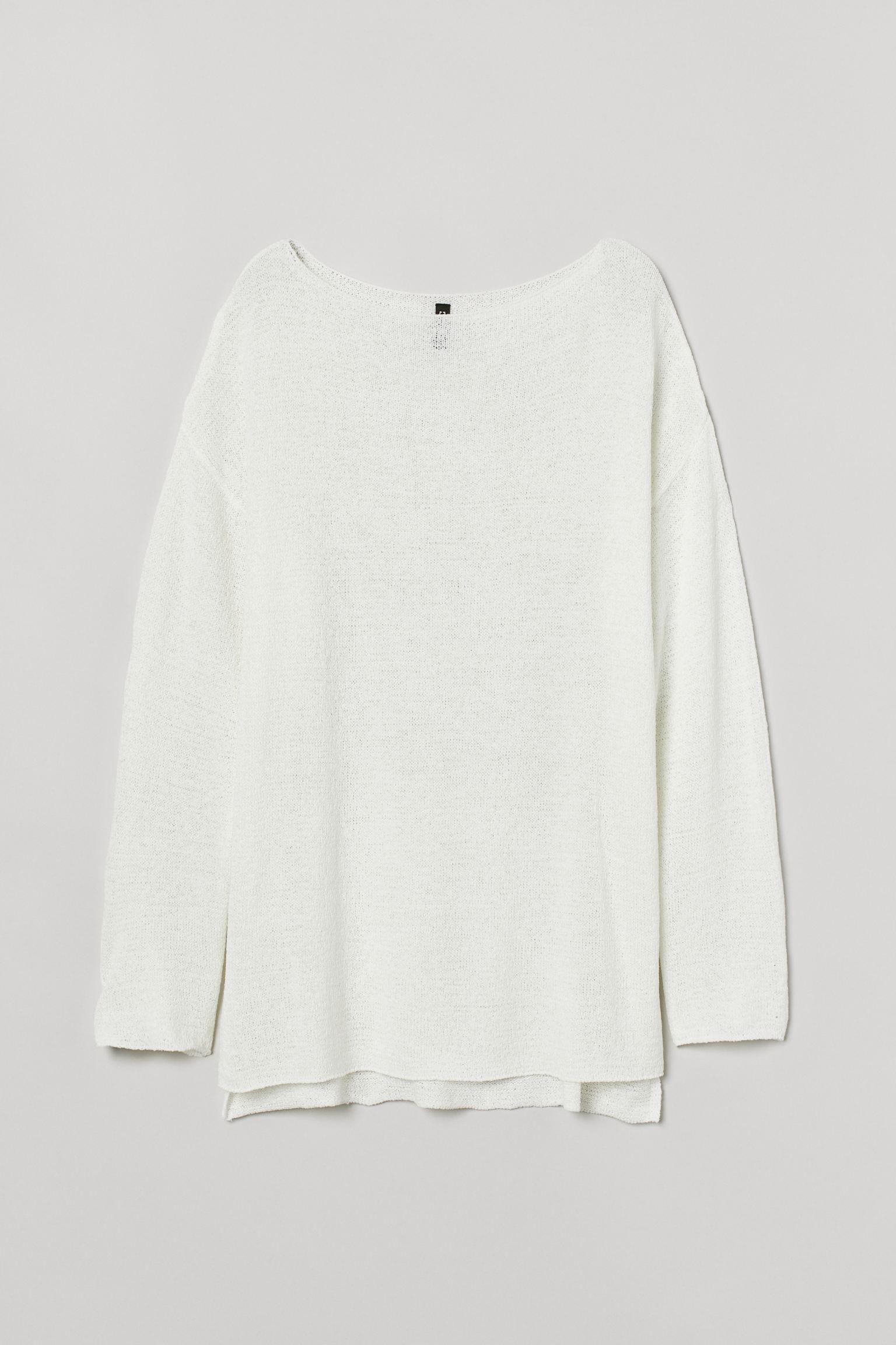 Джемпер H&M S Белый (18079090812)