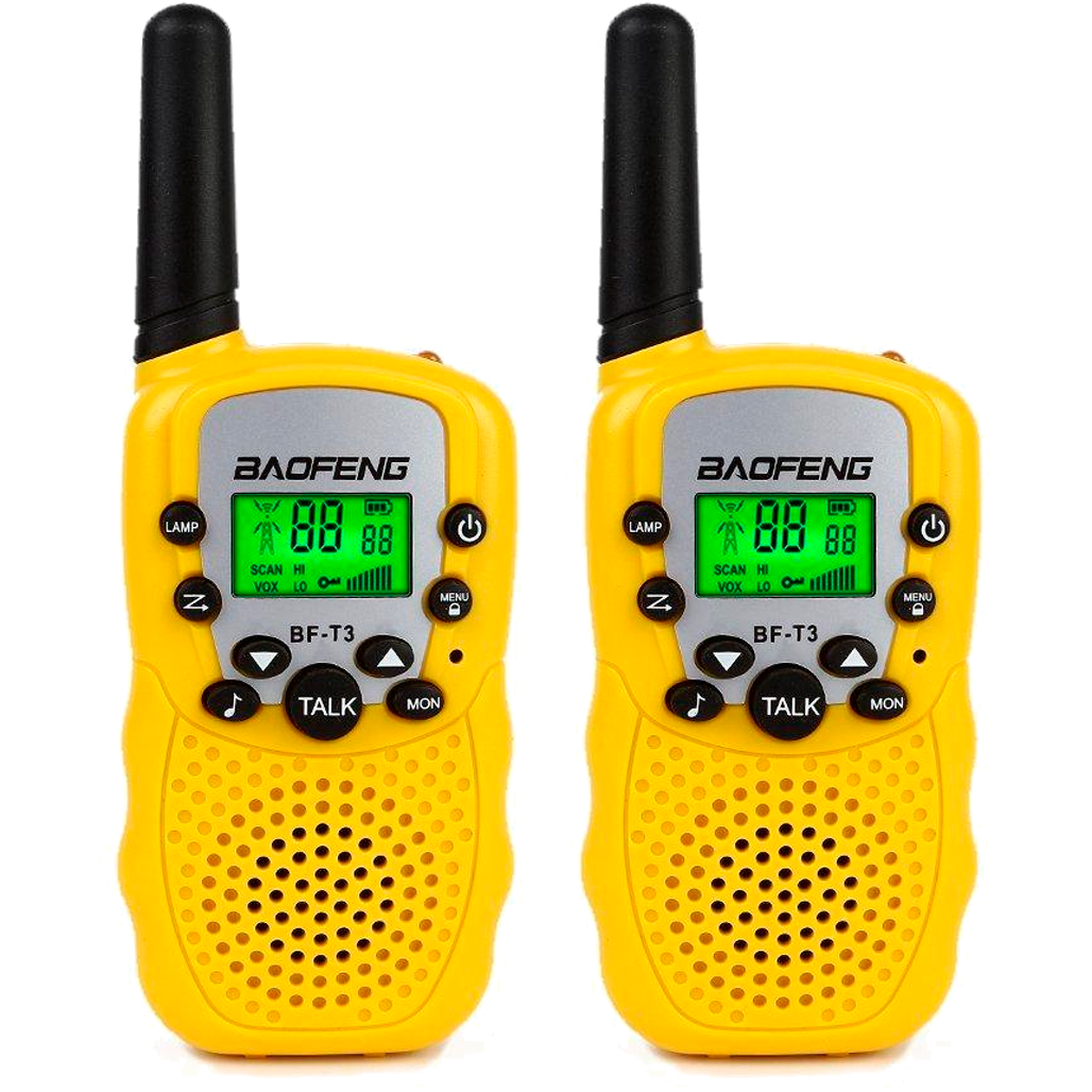 Рация Baofeng MiNi BF-T2 Yellow (MiNiBFT2_Y) - фото 2