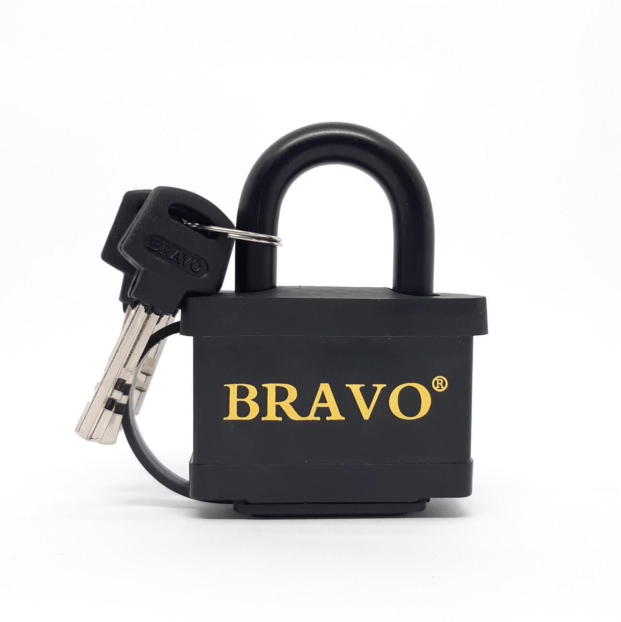 Замок навісний Bravo Plastic Coat блістер 70 мм