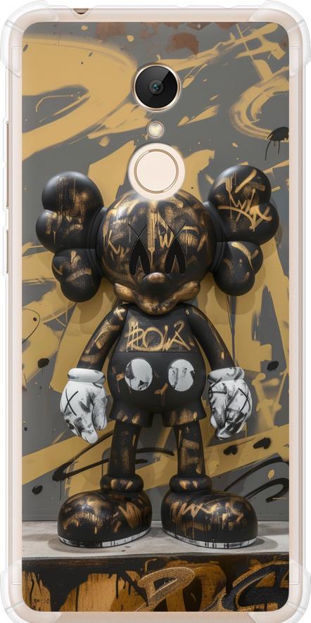 Чехол на Xiaomi Redmi 5 Bronze kaws (6097sp-1350-42517)
