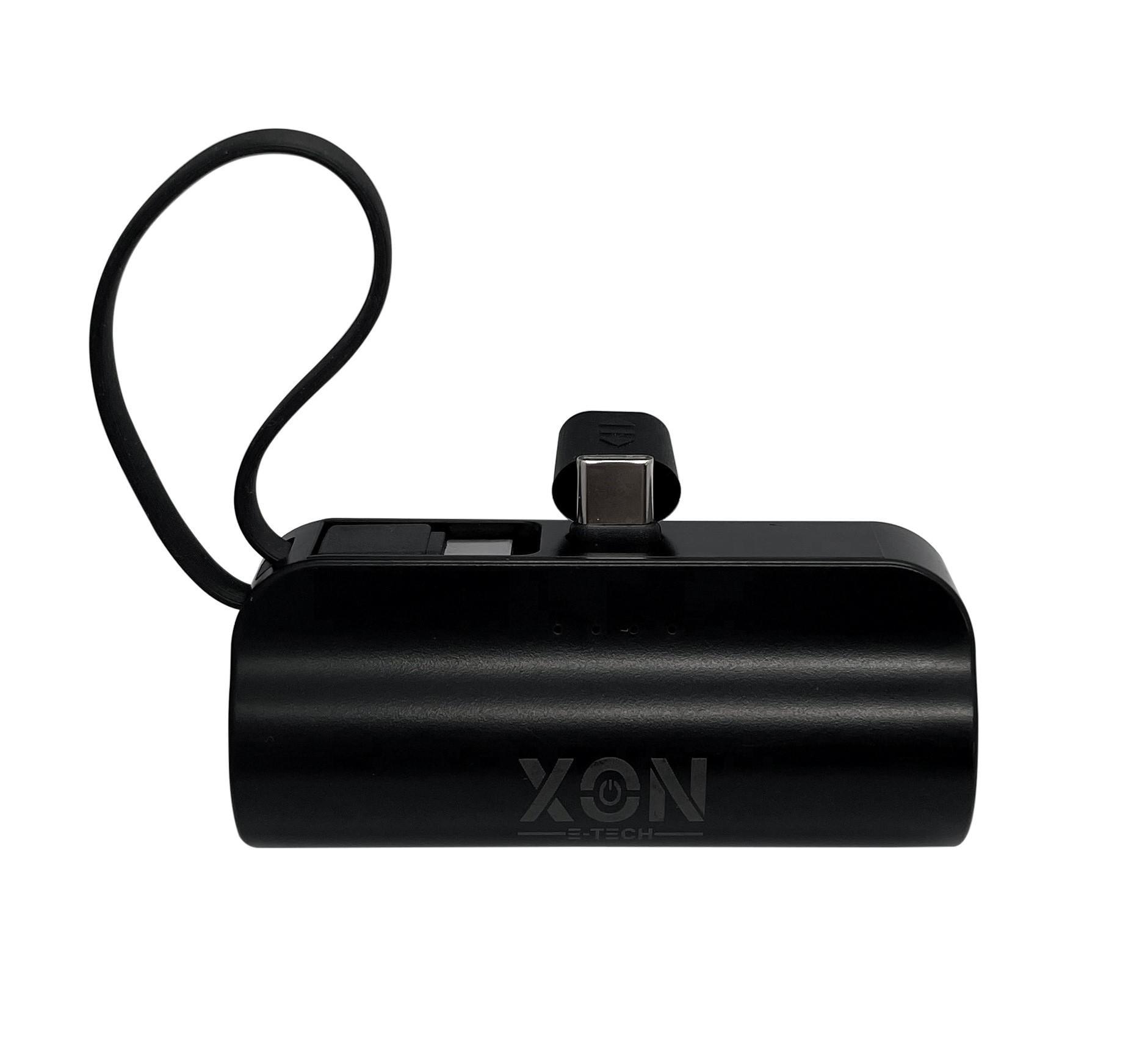 Повербанк XON PowerBank MiniCharge USB Type-C/USB Type-C 5000 mAh Черный (DC5CC 6730)