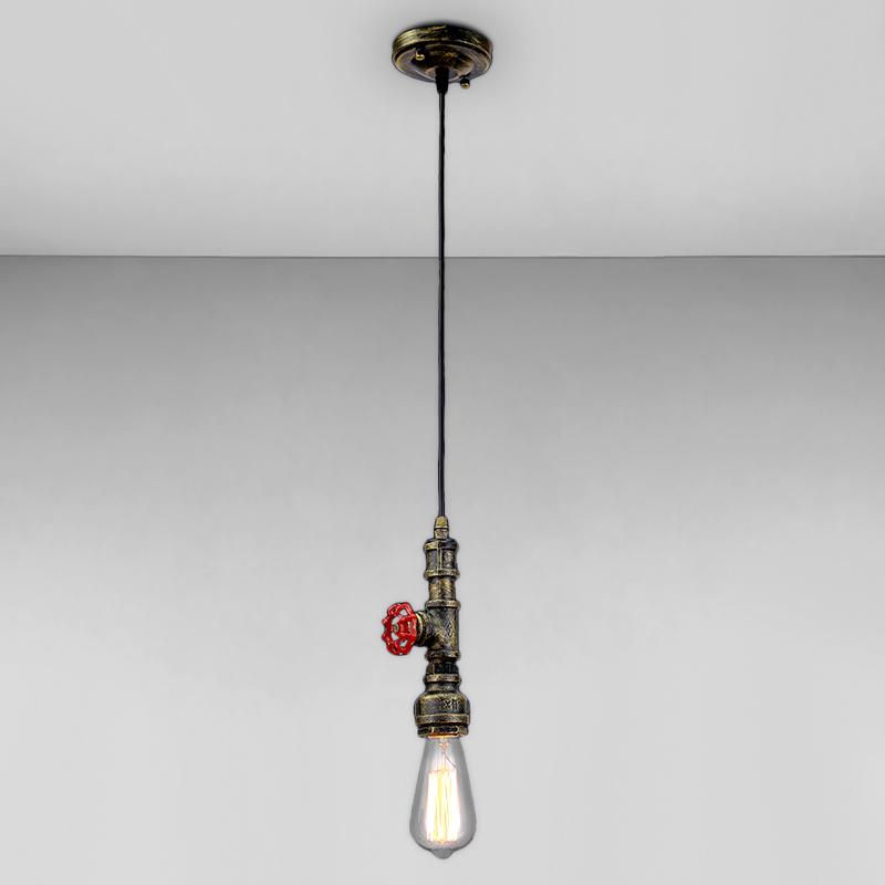 Люстра подвесная декоративная Light House LS-18084-1 Черный/Золото