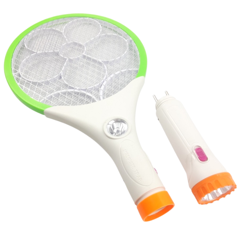 Мухобойка электрическая с фонариком Mosquito Racket (4123194) - фото 5