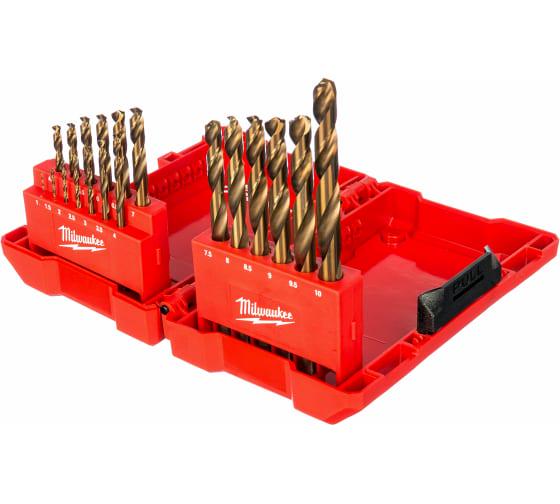 Набор сверл по металлу Milwaukee HSS-G Co 19 шт. (4932352470)