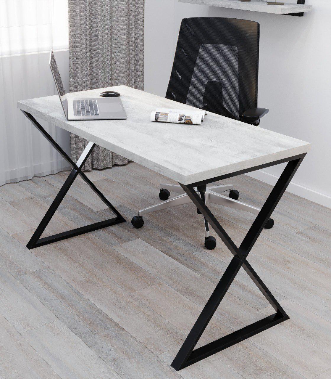 Стол письменный Loft Серия 15 1200х600х32 мм Урбан лайт (20335193)