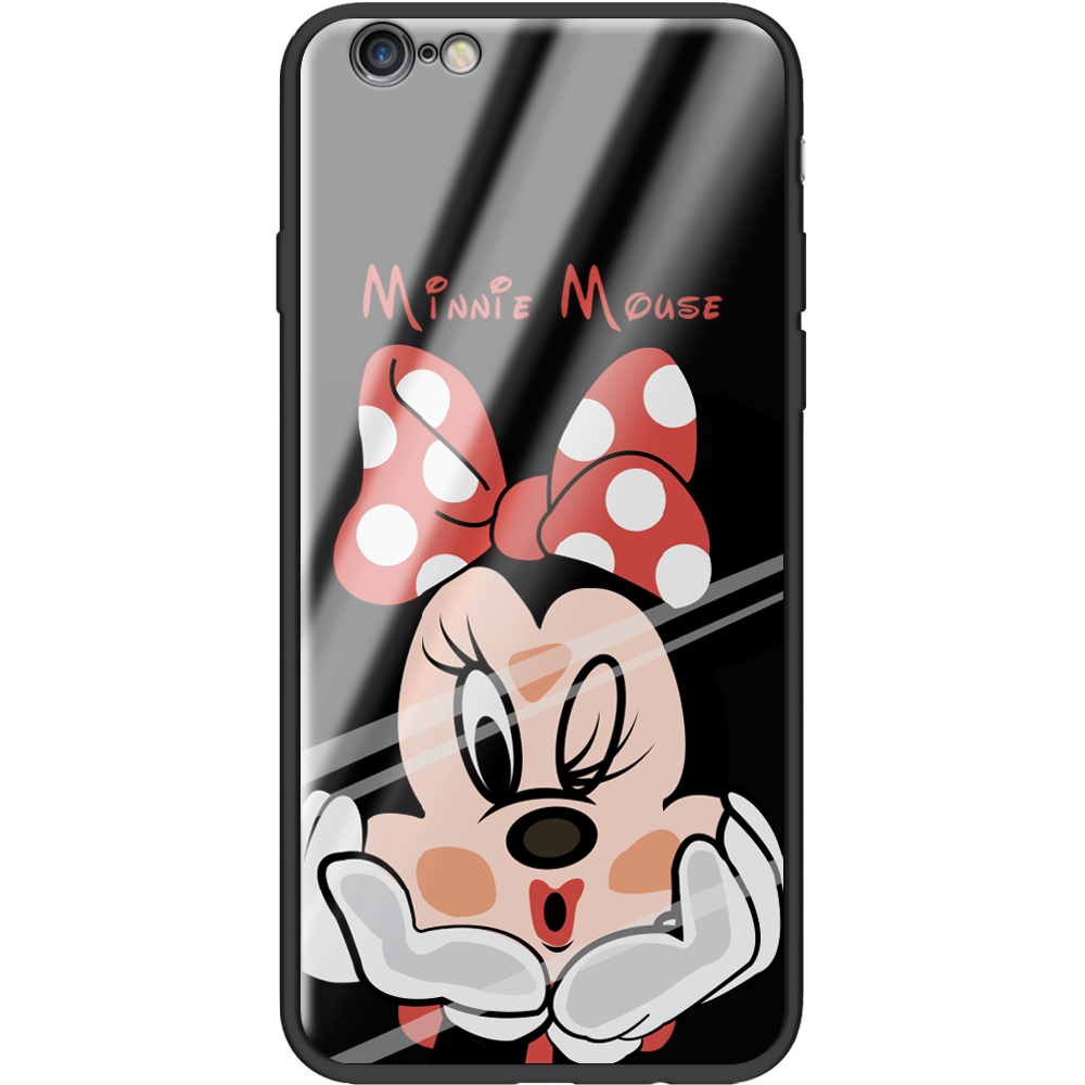Чехол Boxface iPhone 6 Lady M Черный силикон со стеклом (24523-cc59-37731)