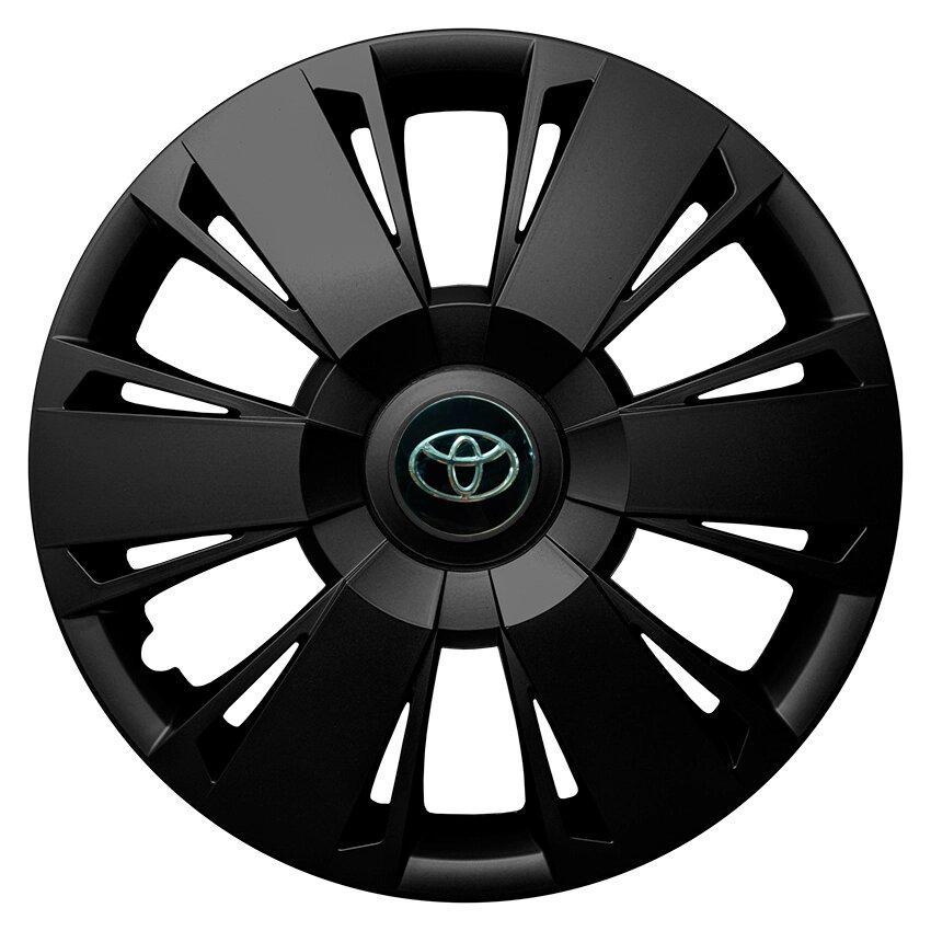 Комплект колпаков JAWOPLAST Omega R14 для Toyota 4 шт. Black (28435374)