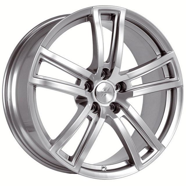 Литі диски Fondmetal Tech 6 7,5x17 5x112 ET35 DIA57,1 Shiny silver naked