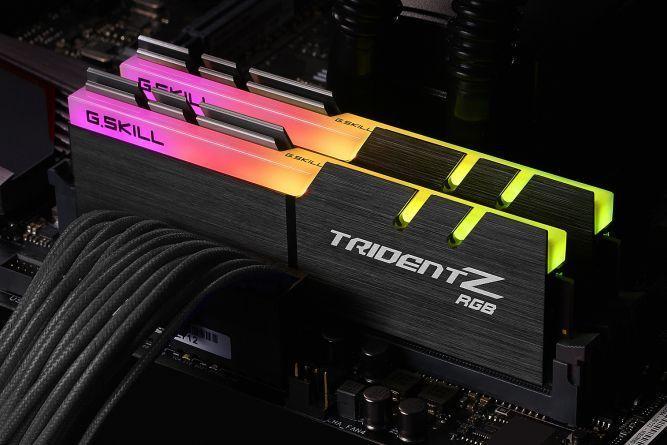 Пам'ять для настільних комп'ютерів G.Skill 2x16GB DDR4 3200 MHz Trident Z RGB For AMD (F4-3200C16D-32GTZRX) - фото 2 Пам'ять для настільних комп'ютерів G.Skill 2x16GB DDR4 3200 MHz Trident Z RGB For AMD (F4-3200C16D-32GTZRX) - фото 2