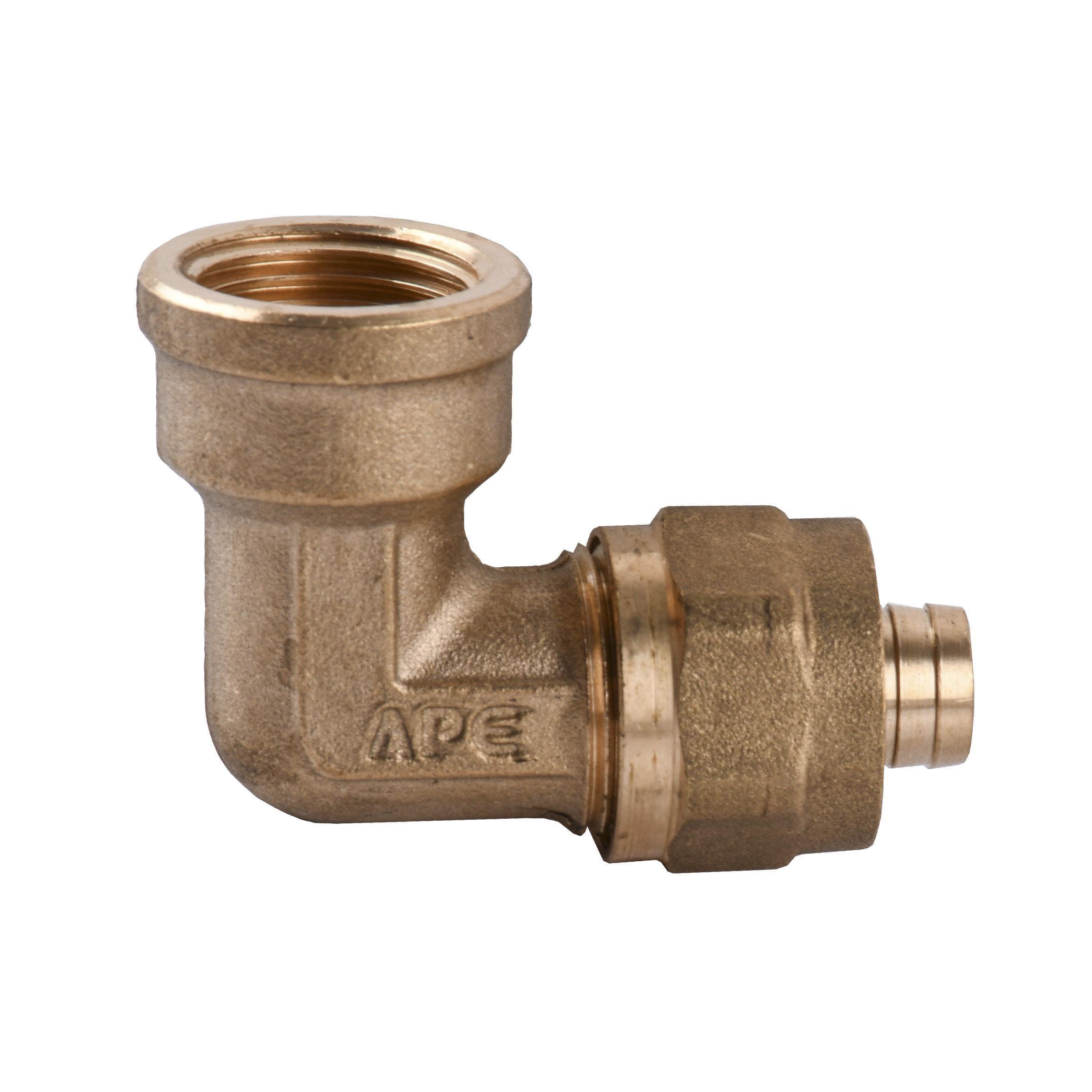 Кутник з внутрішньою різьбою APE ITALY 752 L 1/2" 16 мм (000000865) Кутник з внутрішньою різьбою APE ITALY 752 L 1/2" 16 мм (000000865)