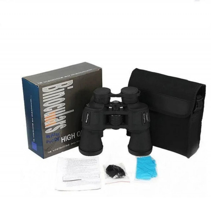 Бінокль 20 кратний Supretto High Quality Binoculars Water Proof 20x50 - фото 5