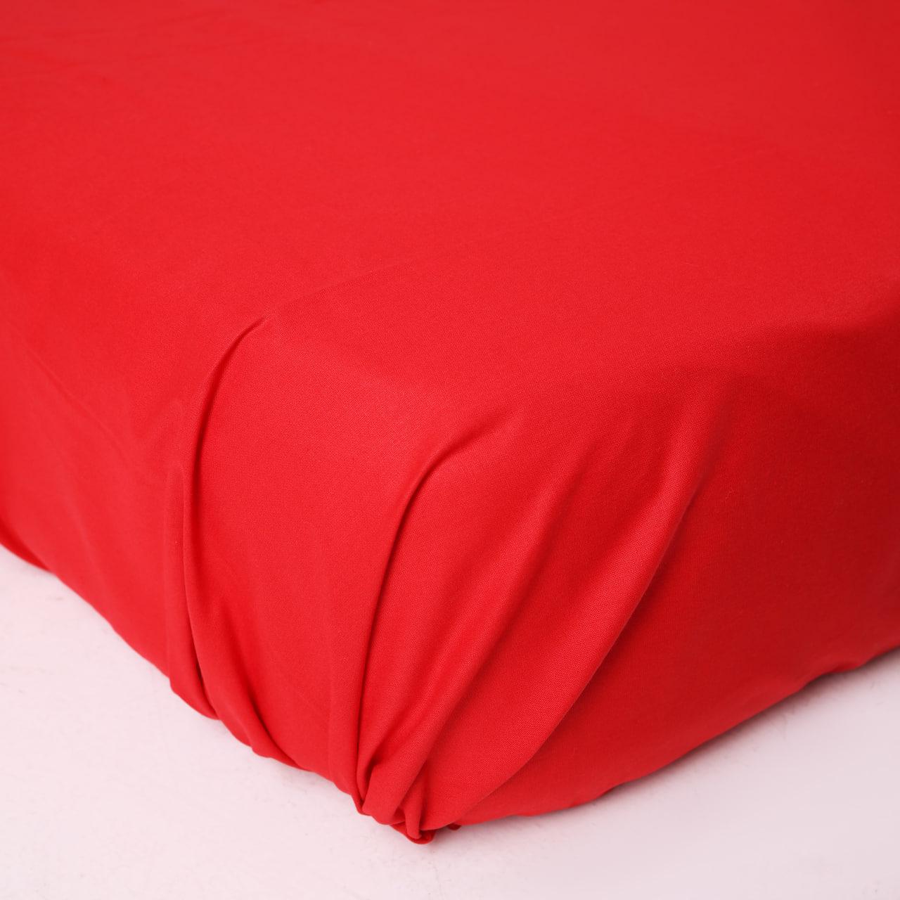 Простынь на резинке Новогодняя история ранфорс 80х190х25 см (44445302)