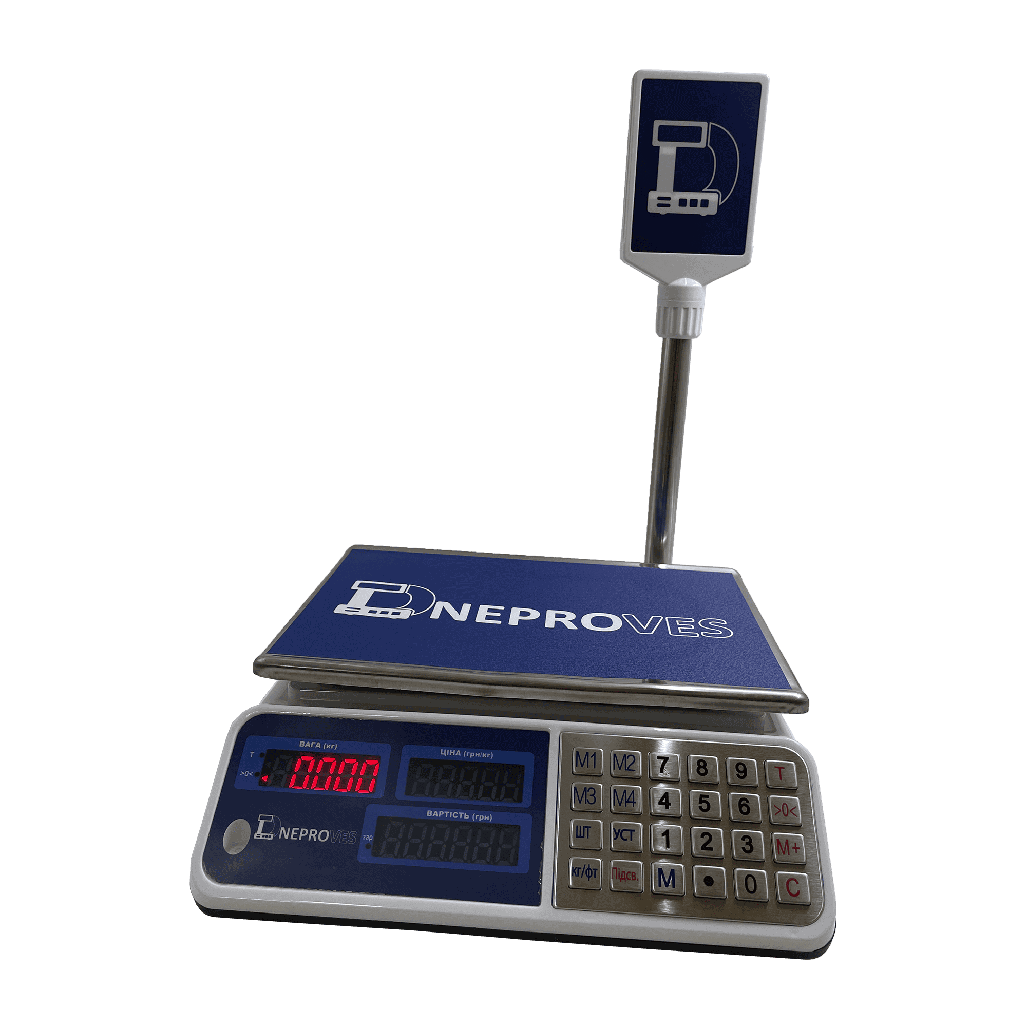 Торговые весы Днепровес ВТД-ЕЛ 30 кг