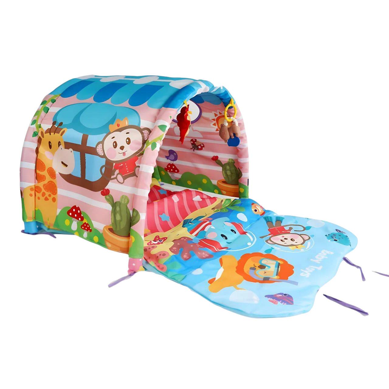 Развивающий коврик 4в1 с туннелем и игровыми элементами 918-002 (OR00001330)