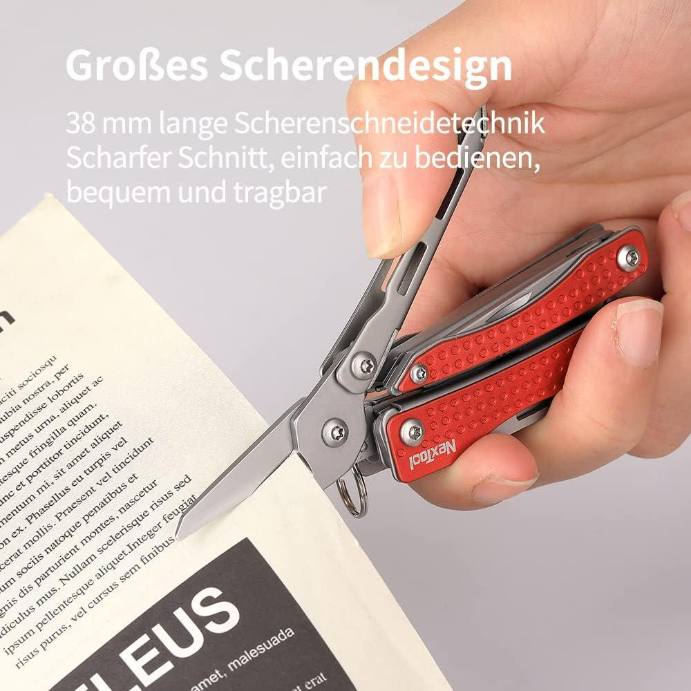 Мультитул NexTool Mini Flagship NE20106 Multifunctional Pliers 11в1 Red (000935) - фото 4 Мультитул NexTool Mini Flagship NE20106 Multifunctional Pliers 11в1 Red (000935) - фото 4