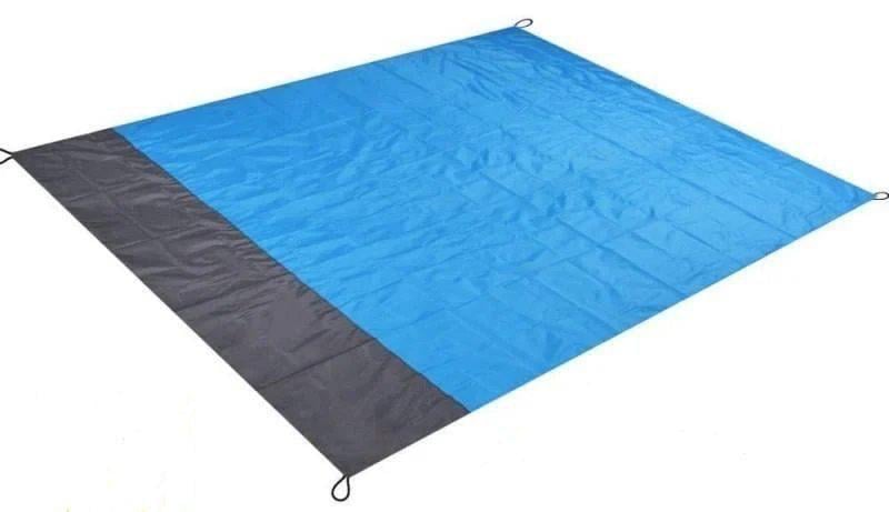 Пляжная подстилка антипесок и мешок для хранения 150х140 см Пляжная подстилка антипесок и мешок для хранения 150х140 см