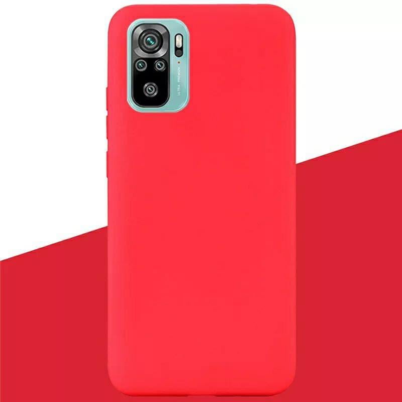 Чехол Candy Silicone для Xiaomi Redmi Note 10 Pro Красный (086808_5)