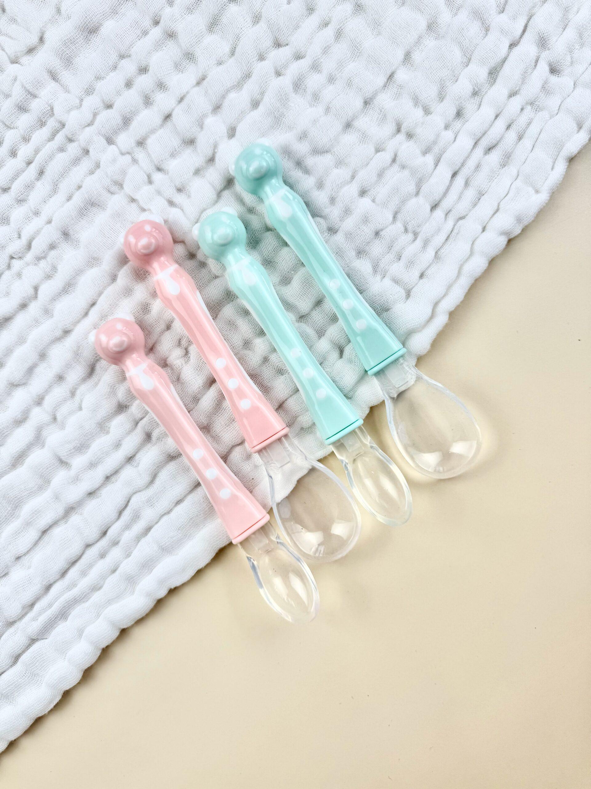 Набор силиконовых ложечек Мишки в футляре Бирюзовый (142505) - фото 10 Набор силиконовых ложечек Мишки в футляре Бирюзовый (142505) - фото 10