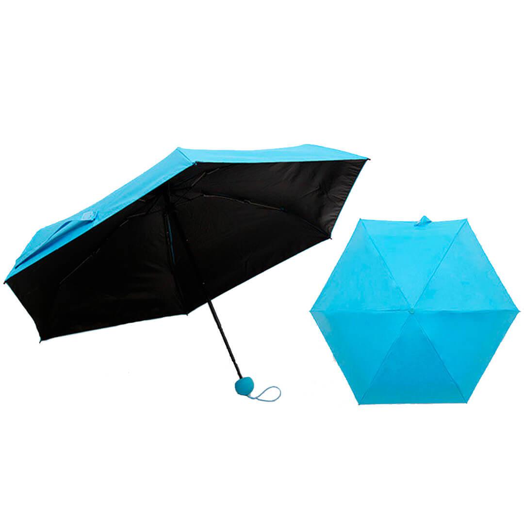 Міні-парасолька Capsule Umbrella-mini Designer All Seasons Black/Blue - фото 6