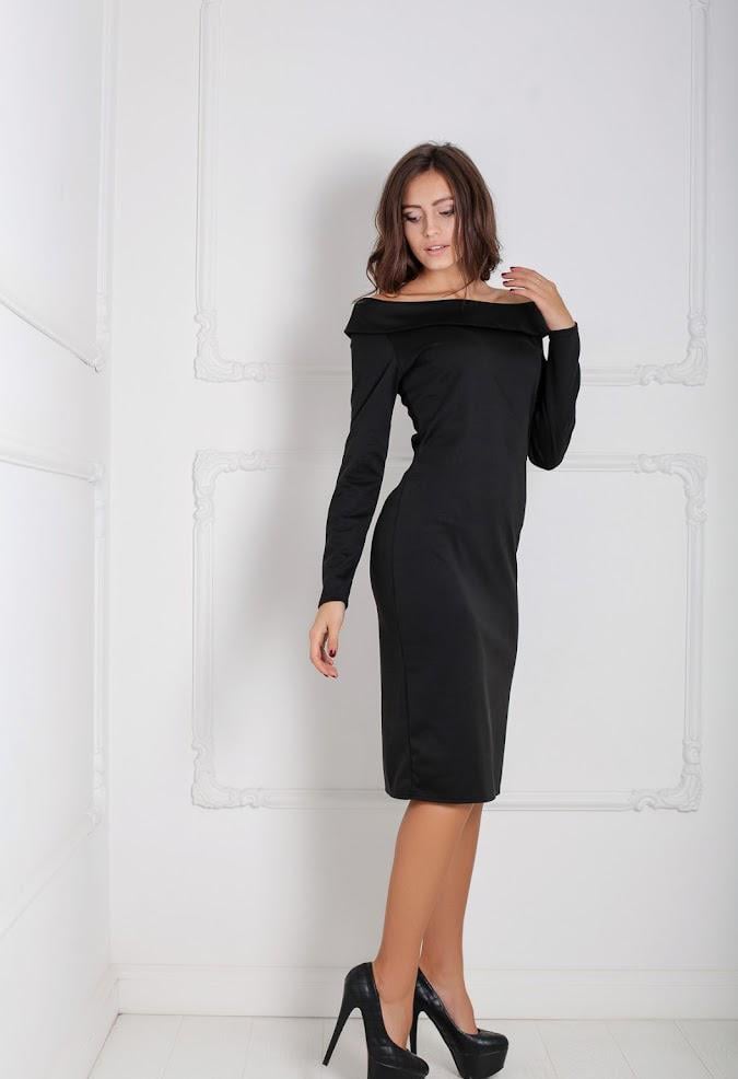 Платье женское Podium Krespo 20416-BLACK XL Черный
