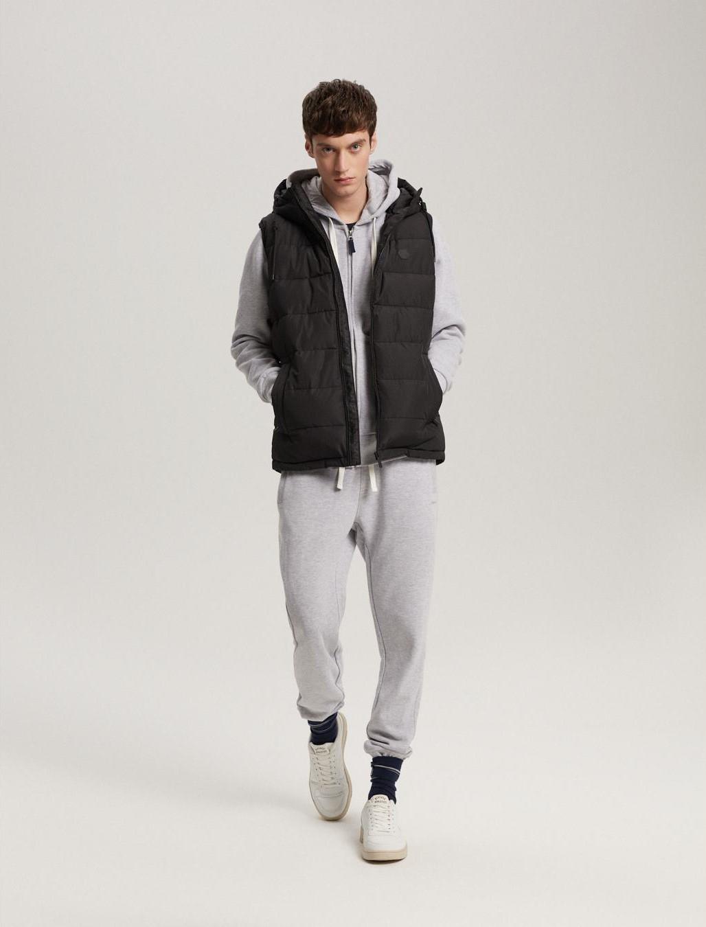 Толстовка чоловіча Diverse REVEGAS ZIP 2 XL Сірий меланж (5902598816832) - фото 5 Толстовка чоловіча Diverse REVEGAS ZIP 2 XL Сірий меланж (5902598816832) - фото 5