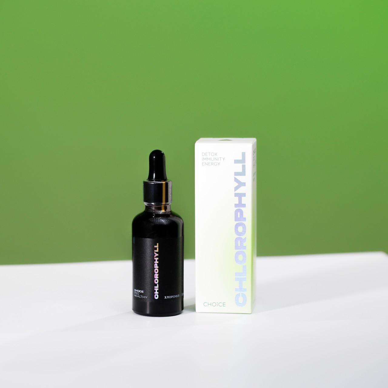 Хлорофилл концентрированный жидкий детокс и очищение организма Choice 50 мл (1835171023)