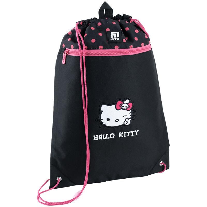 Сумка для взуття KITE Hello Kitty 46x33 см Чорний (HK24-601M-1)