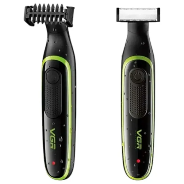 Тример акумуляторний VGR V-017 з 3-ма насадками Чорний (30067206) - фото 7