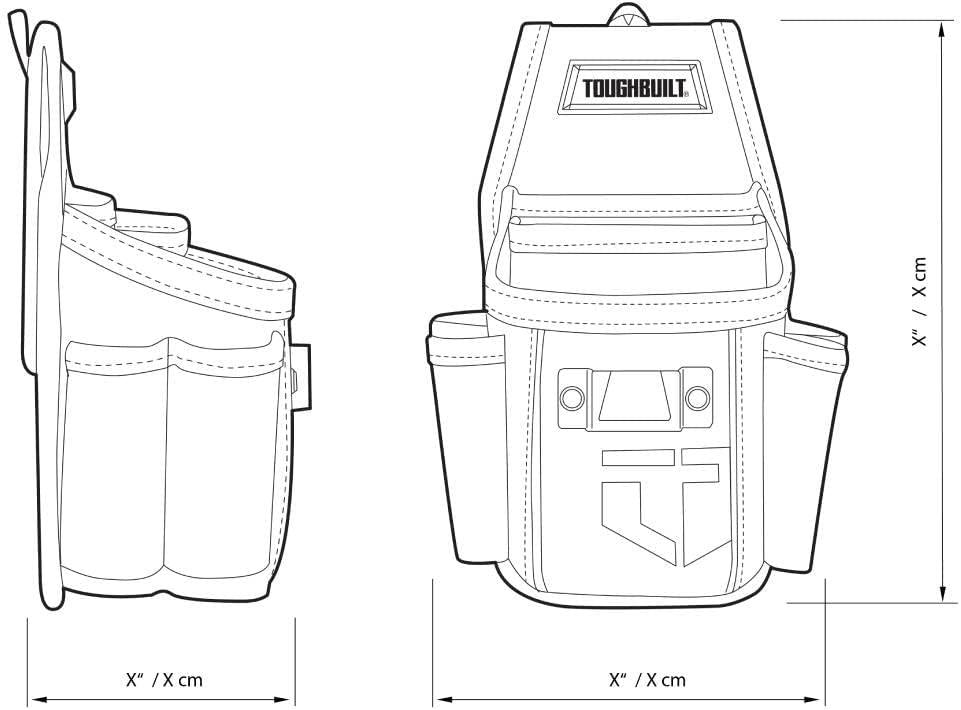 Сумка для инструмента ToughBuilt Technician (TB-CT-36-M7-BEA) - фото 9