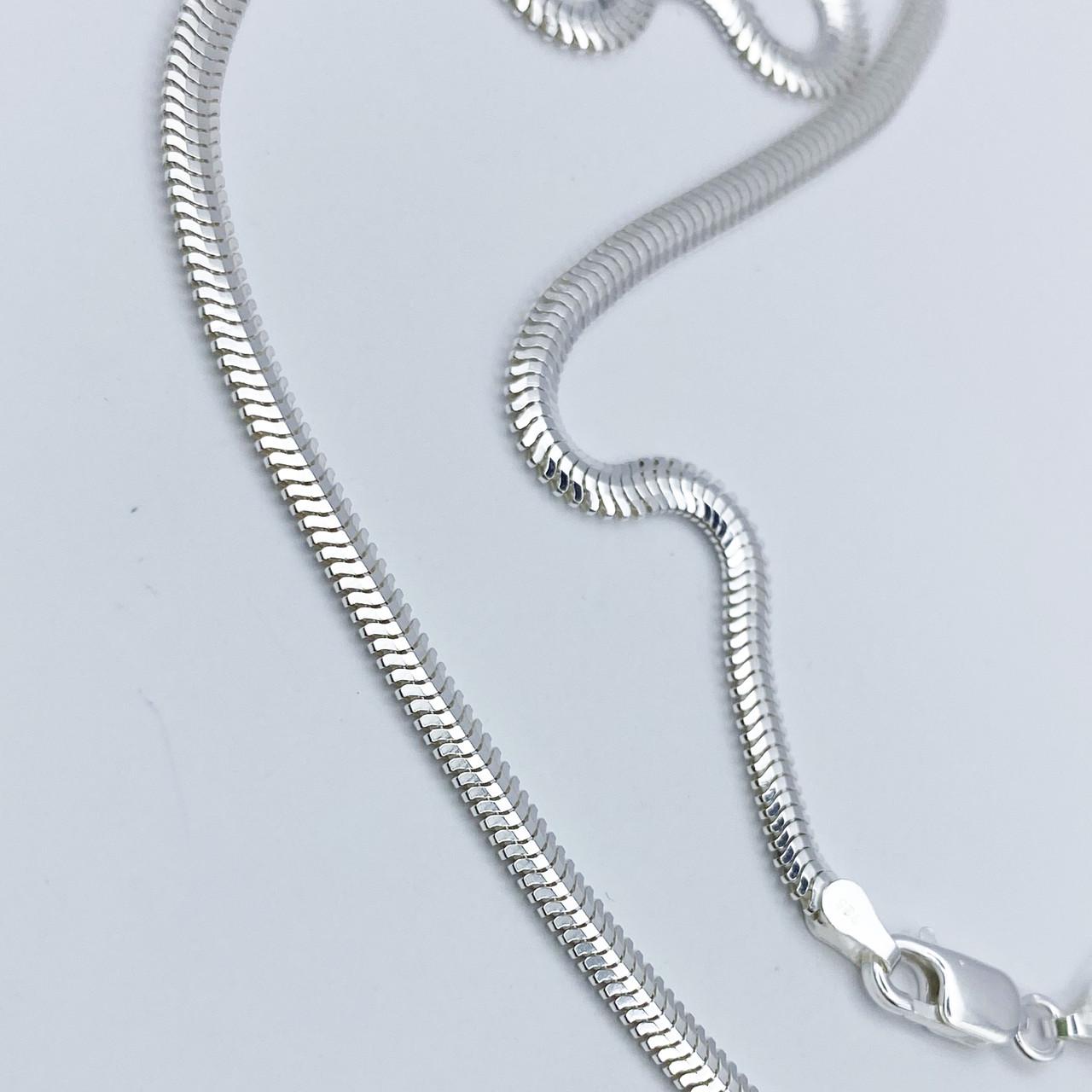 Ланцюжок срібний Снейк плоский 50 см 7,56 г