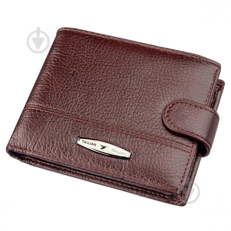 Кошелек кожаный TAILIAN 18985 Коричневый Кошелек кожаный TAILIAN 18985 Коричневый