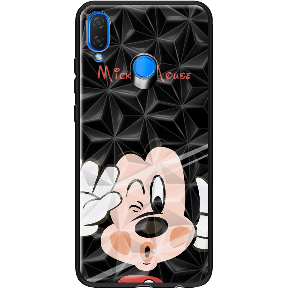 Чохол Boxface Huawei P Smart Plus Mister M Чорний силікон із призмою (34912-cc58-37847)