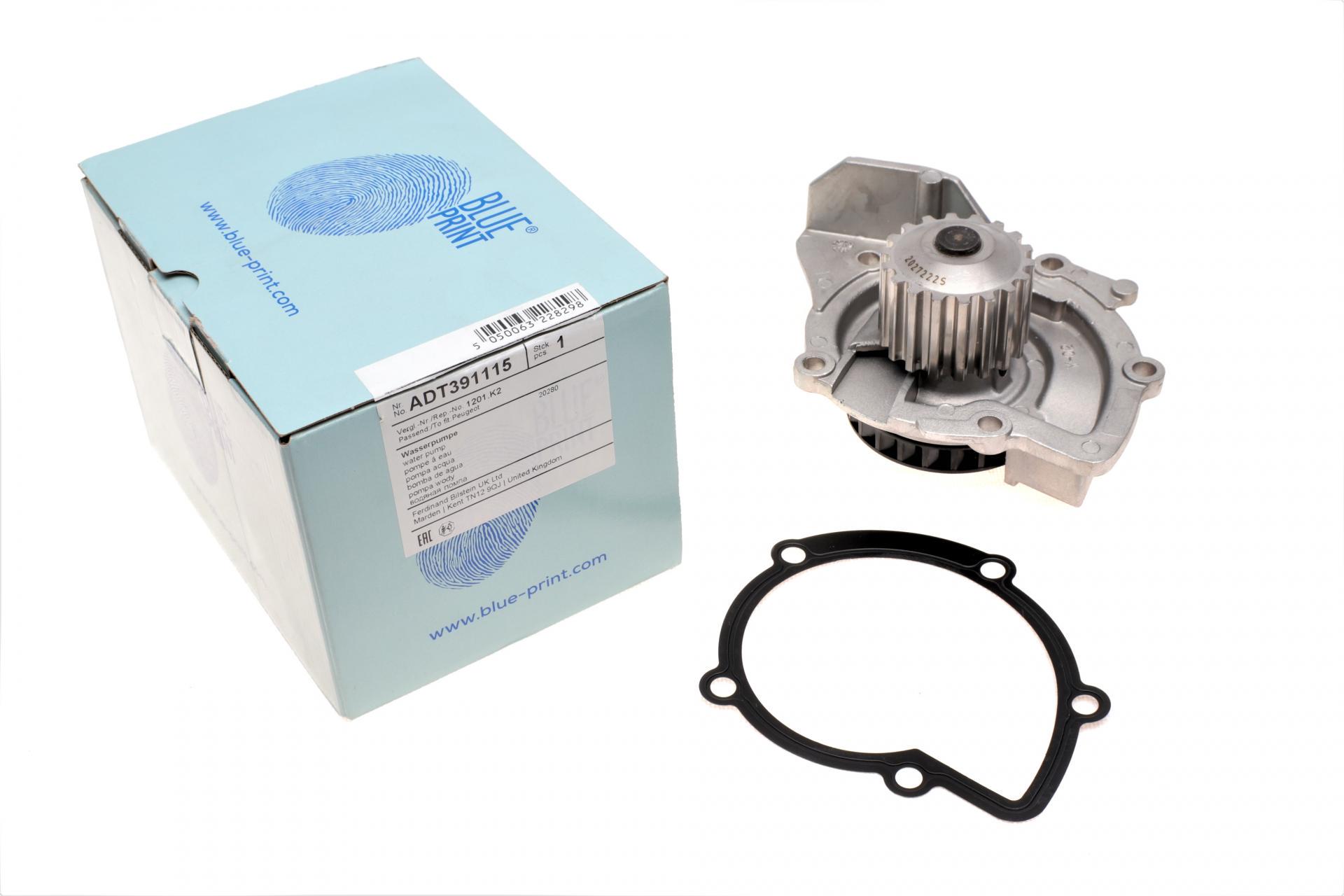 Водяная помпа BLUE PRINT Citroen Jumpy/Fiat Scudo/Peugeot Expert 2.0HDI 10- (ADT391115)