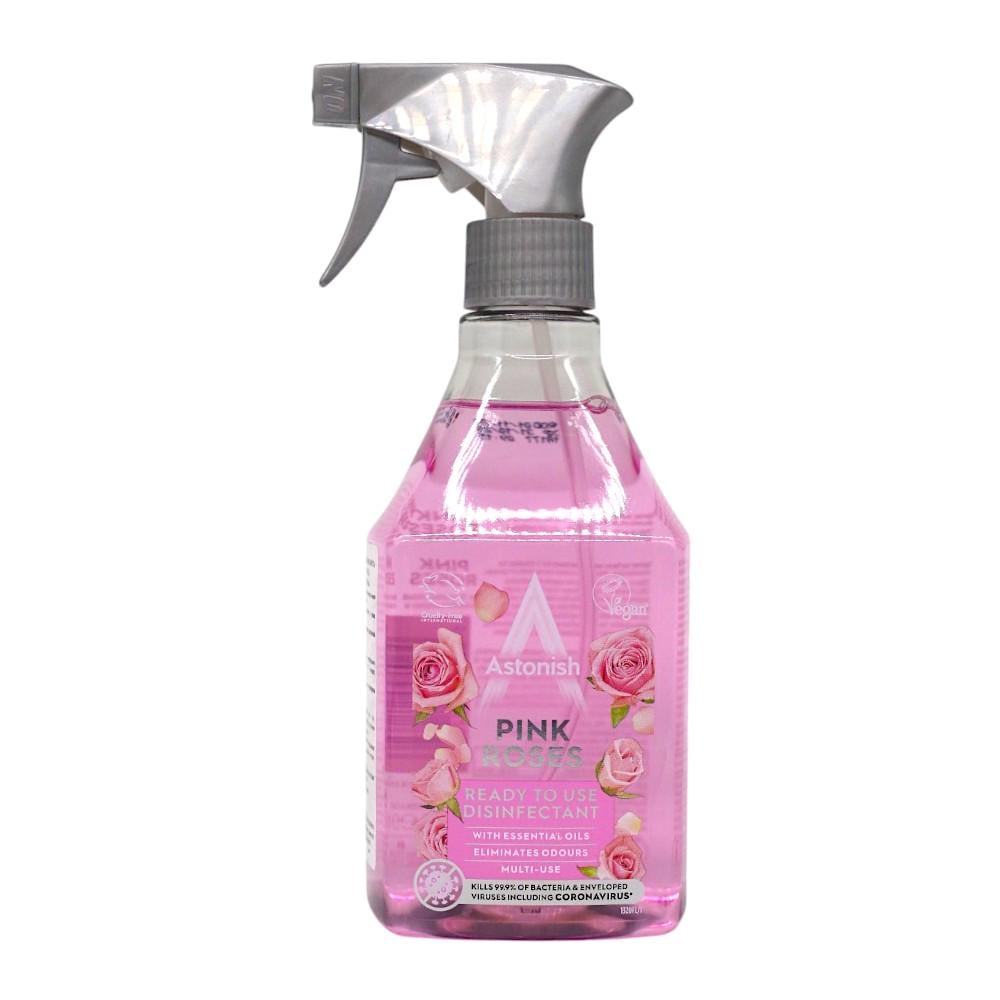 Средство чистящее дезинфицирующее универсальное Astonish Розовые Розы без хлора 550 мл (НФ-00008511)